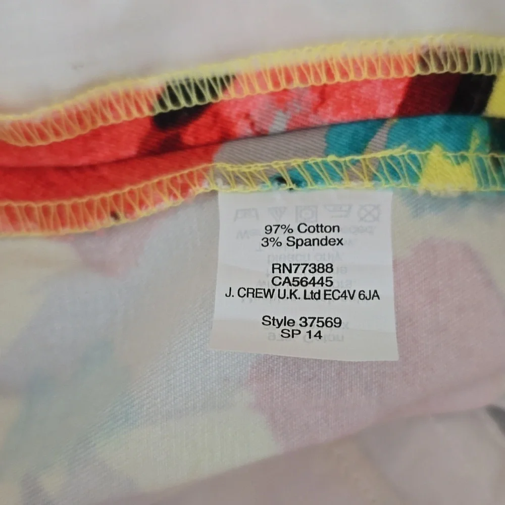 JCREW Outlet Floral Women's Shorts - Picture 5 of 10